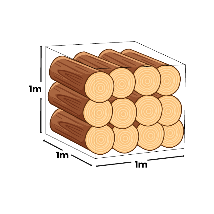 m3 de bois